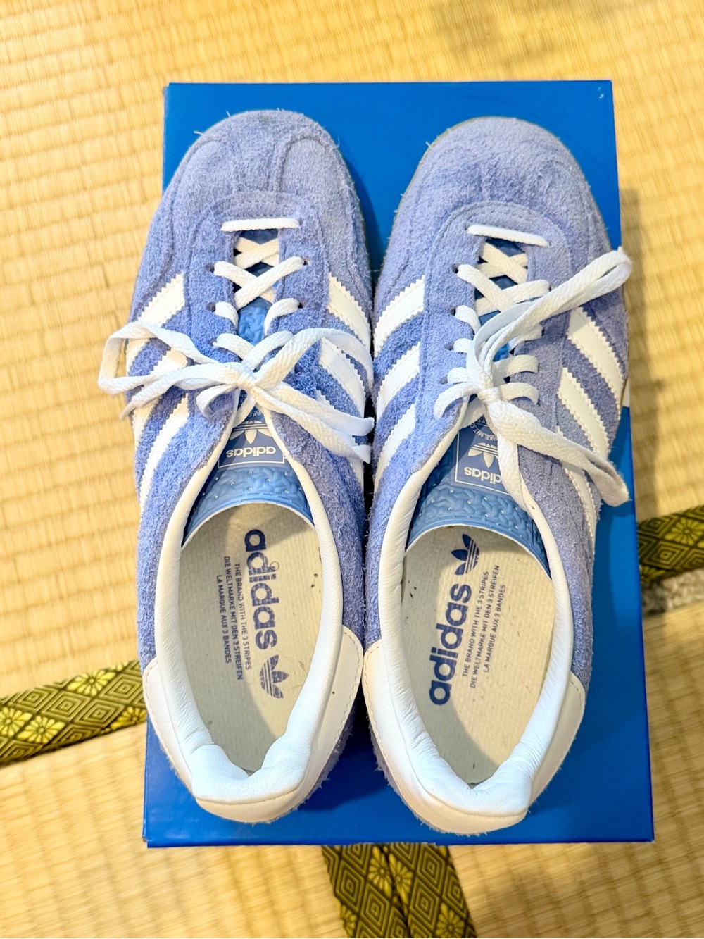 Adidas Gazelle Indoor W Blue Fusion Sneakers Size 8